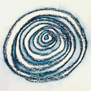 Blue Spiral - 2 - Lisa Rivas